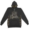 Expert With Camo Panel Details Zippered Hooded Sweatshirt -Pink Floyd Shop 130407F