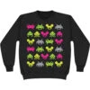 Multi Invaders Sweatshirt 1 Multi Invaders Sweatshirt -Pink Floyd Shop 151865F