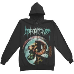 Aztec Zip Up Hooded Fleece Zippered Hooded Sweatshirt