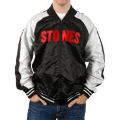 RS Stones Silk Varsity Mens Jacket Varsity Jacket