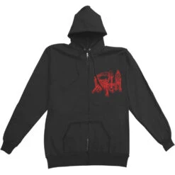 Scream Bloody Gore Zippered Hooded Sweatshirt
