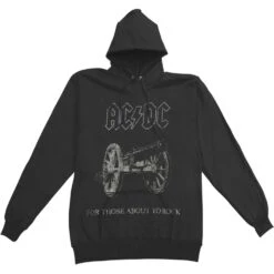 AC/DC About To Rock Hooded Sweatshirt