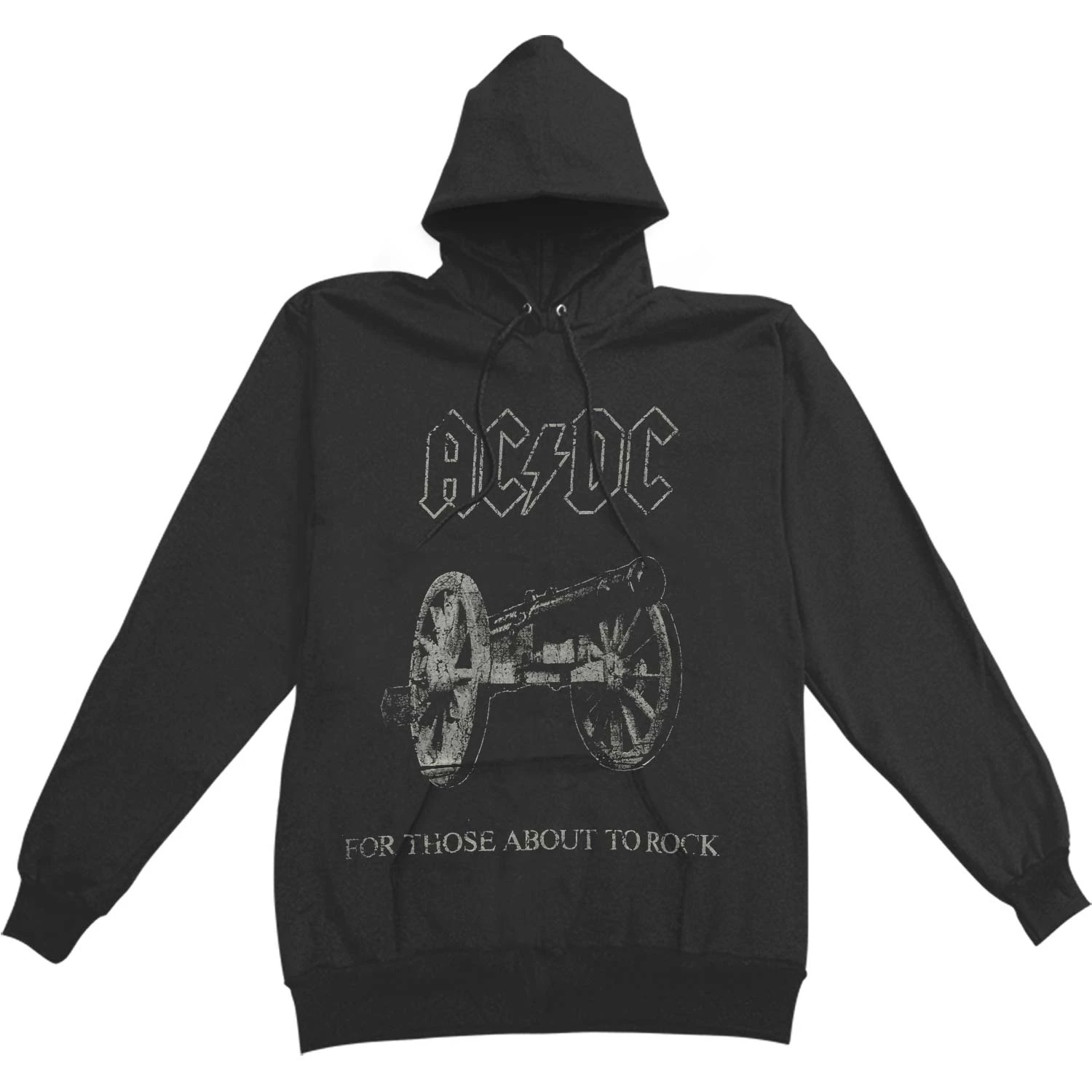 AC/DC About To Rock Hooded Sweatshirt 3 AC/DC About To Rock Hooded Sweatshirt