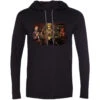 Slashers Playing Poker Hooded Long Sleeve -Pink Floyd Shop 403587F
