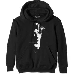Scarf Portrait Hooded Sweatshirt