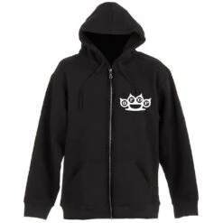 Knuckles (Back Print) Zippered Hooded Sweatshirt