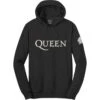 Queen Logo & Crest (Applique Motifs) Hooded Sweatshirt