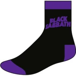 Black Sabbath Wavy Logo (Size 8 - 12) Socks