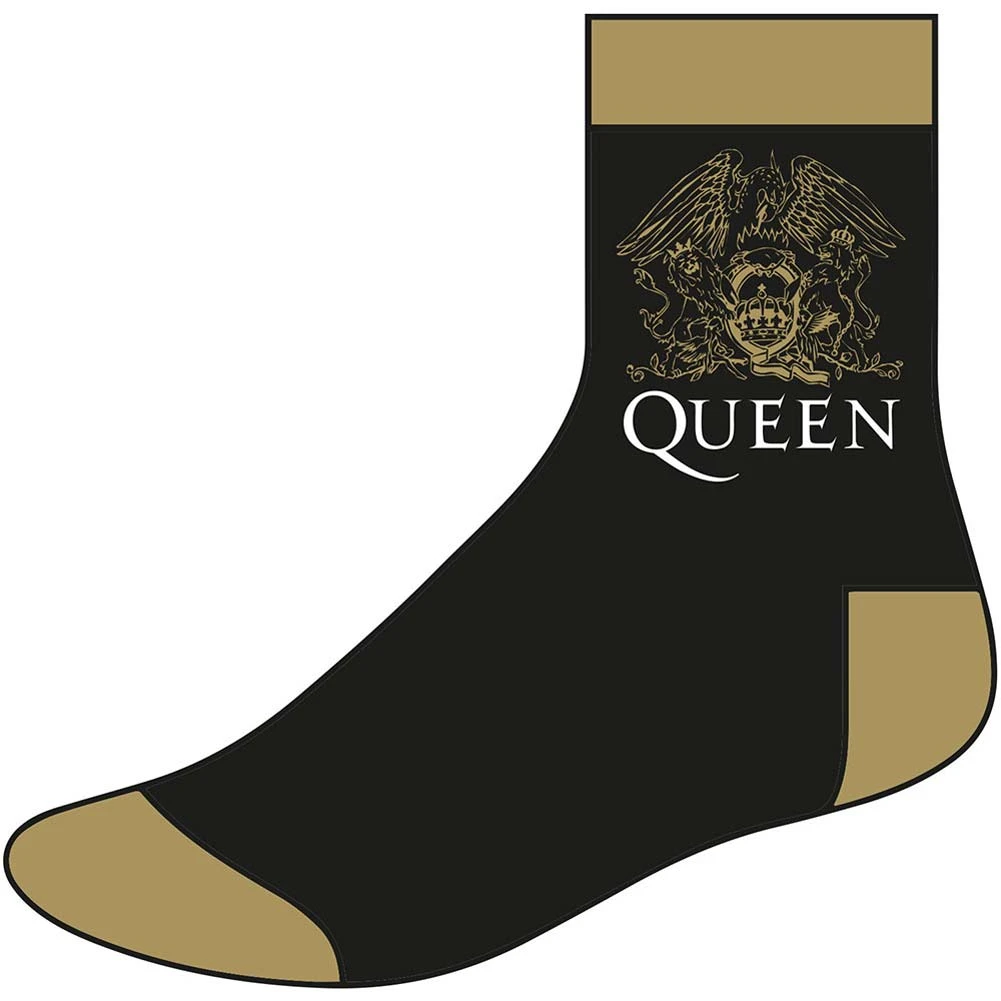 Queen Crest (Size 8 - 12) Socks 3 Queen Crest (Size 8 - 12) Socks