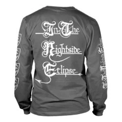 In The Nightside Eclipse (charcoal) Long Sleeve -Pink Floyd Shop 419730B