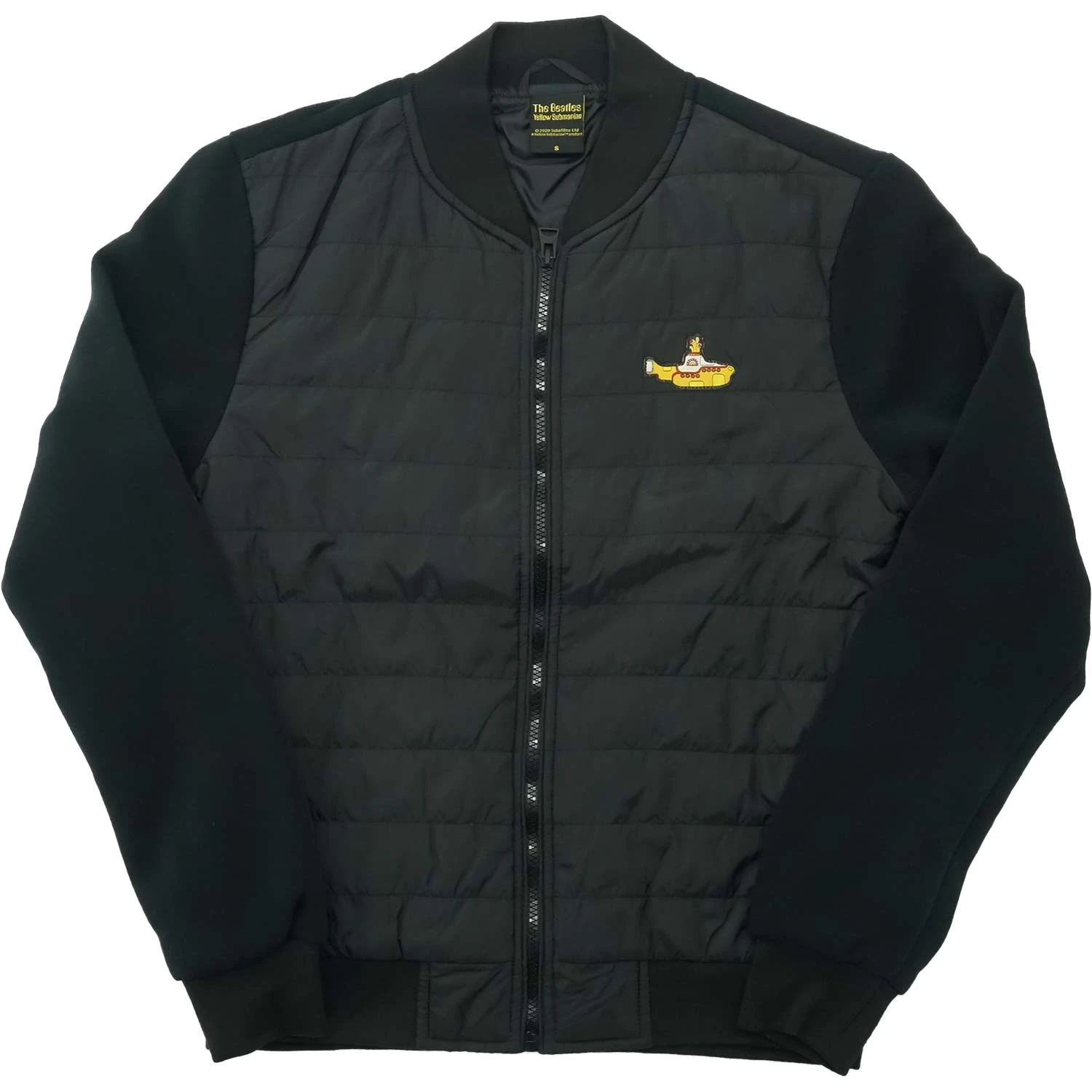 Yellow Submarine Unisex Quilted Jacket Jacket 3 Yellow Submarine Unisex Quilted Jacket Jacket