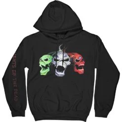 Iron Maiden LOTB Live Album (Arm & Back Print) Hooded Sweatshirt