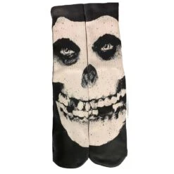 Misfits Glow Skull Socks