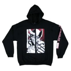 Iron Maiden Eddie & Wolverine Pullover Hooded Sweatshirt