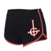 Ghost Red Logo Dolphin Shorts Booty Shorts